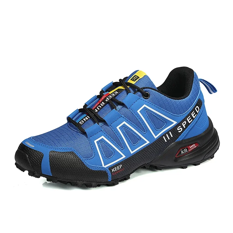 Fashion Men Lockless Cycling Shoes Mountaineering Cross-Country Anti-Collision Outdoor Casual Shoes Casual Sports Casual Shoes