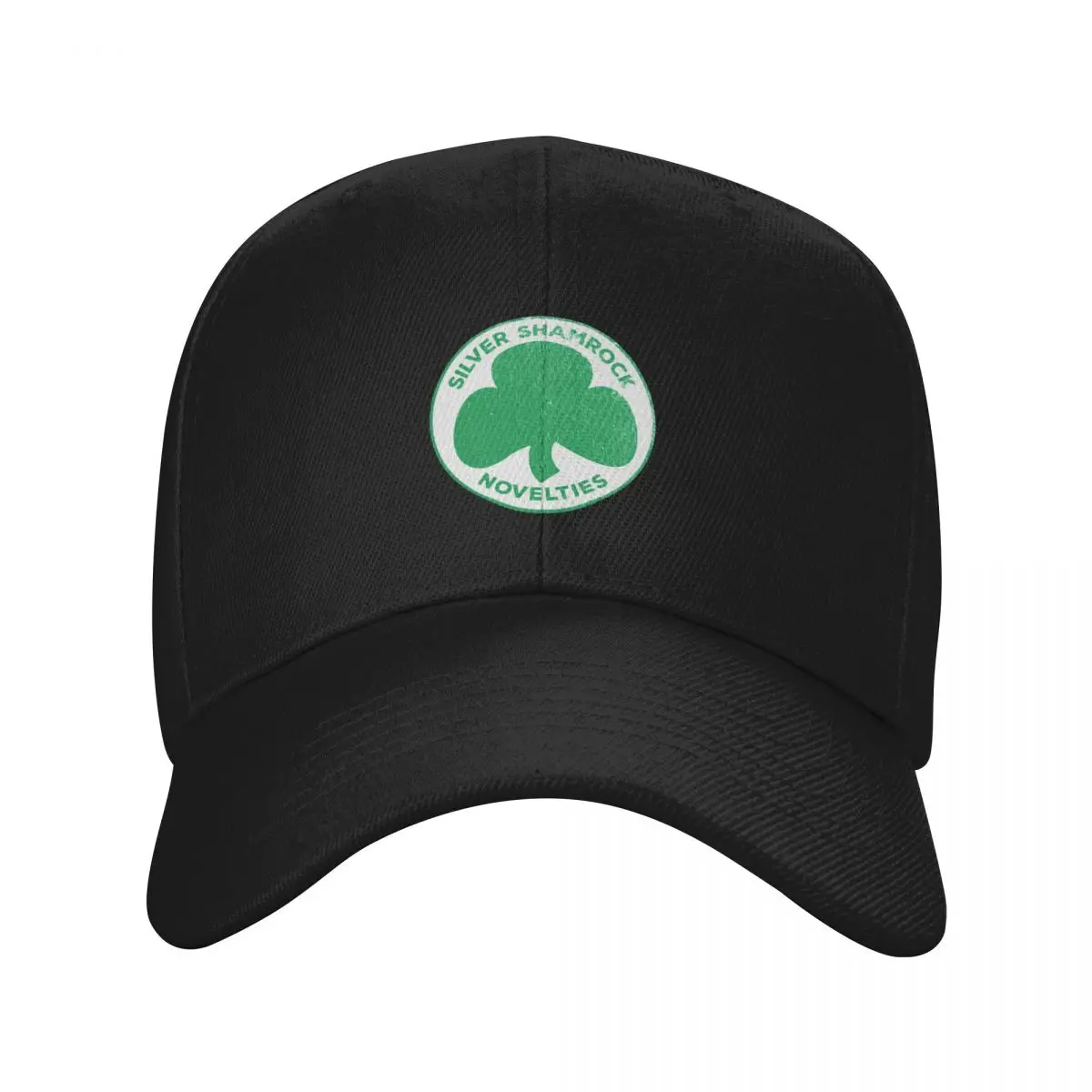 Vintage Silver Shamrock Novelties - Halloween Baseball Cap Designer Hat Streetwear Hood Mens Hats Women's