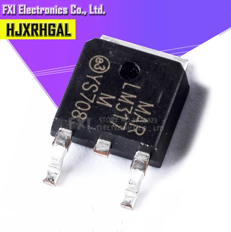 10PCS LM317M LM317 TO252 SOT LM317MDT SMD spannung regler IC neue original
