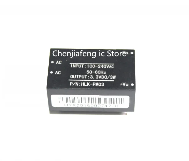 5PCS~50PCS/LOT  New original  HLK-PM03  AC-DC 220V to 3.3V   Power module DIP