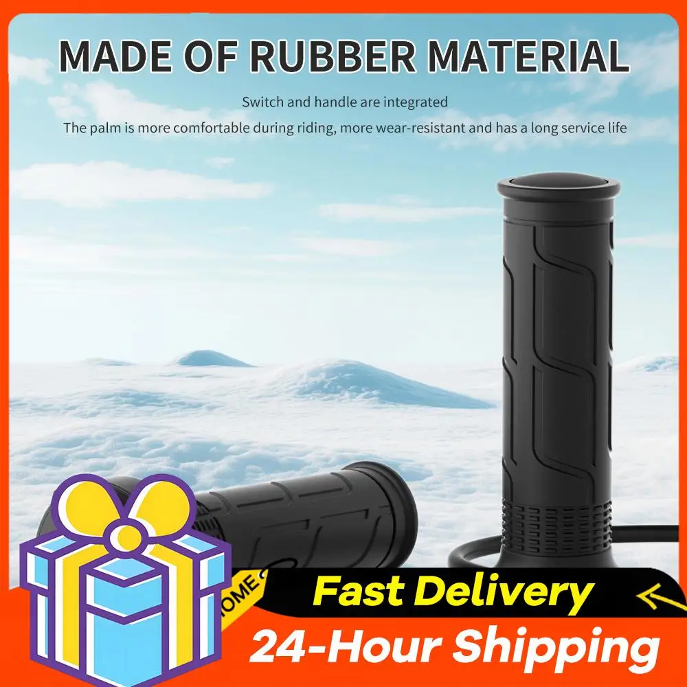 

1 Pair 12V 22mm Electric Heating Handle Universal Motorbike Hand Heated Grips Temperature Adjustable Motorcycle Heated Hand Grip