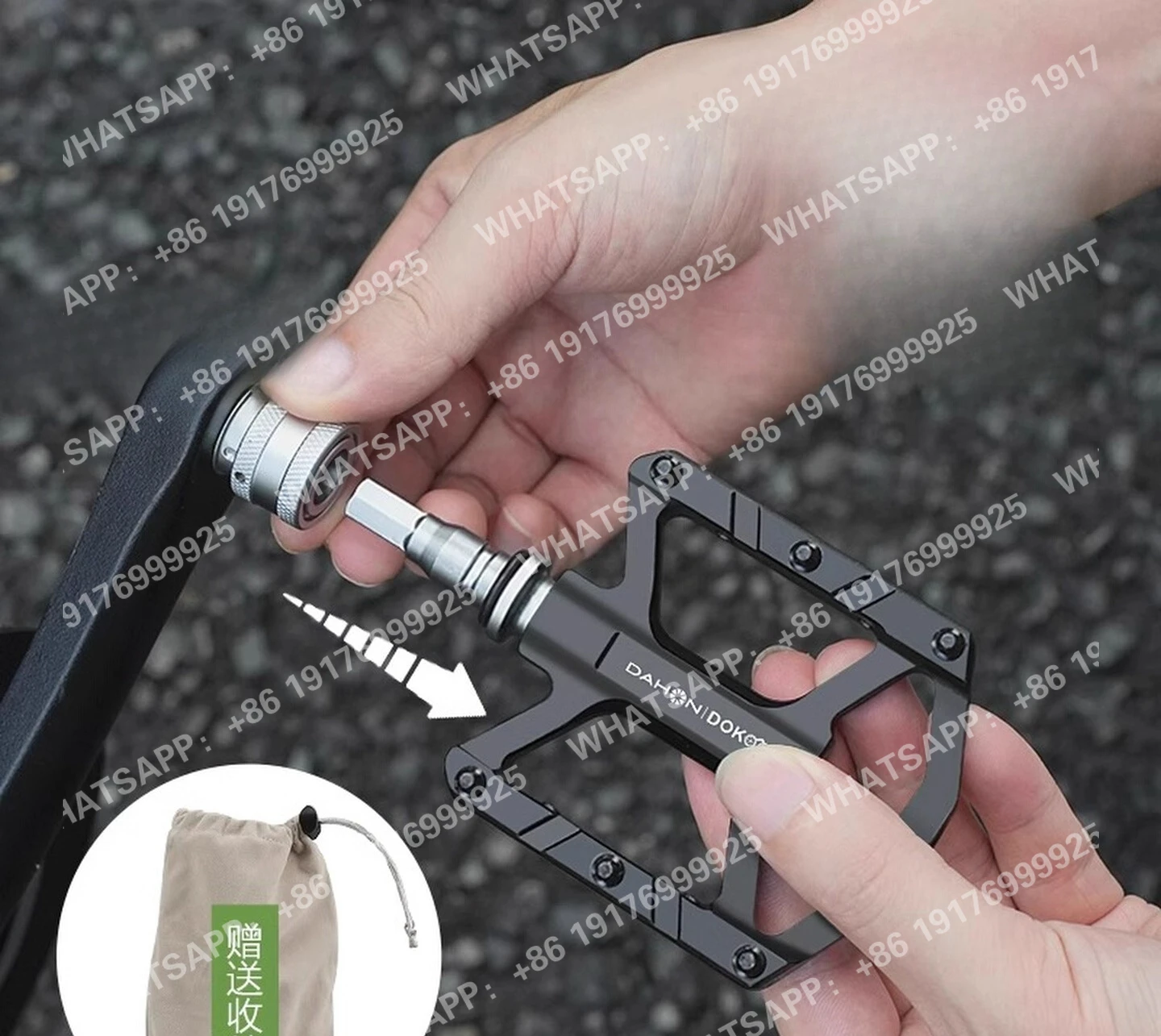 Dahon Dahon pedal de bicicleta tres pelin pedal rápido bicicleta de montaña de carretera pedal universal P8 Accesorios