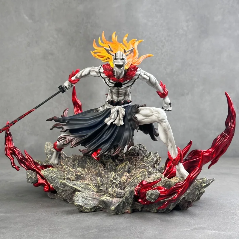 

22cm Anime Figure Bleach Rage Kurosaki Ichigo 2.0 Version PVC Action Figure Ichigo Collection Model Toys Gifts Doll