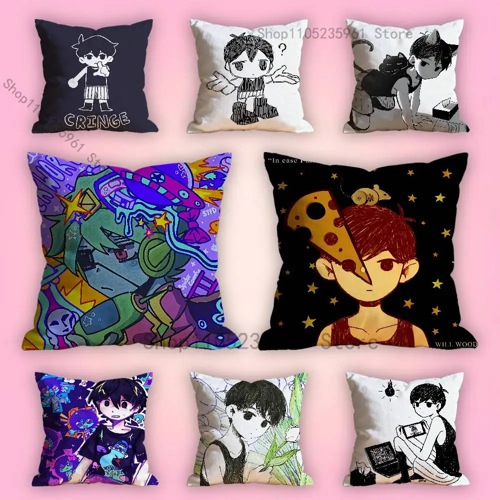 

O-Omori Print Polyester Pillow Case for Valentine gift Home Sofa Cushion Cover Decoration Custom