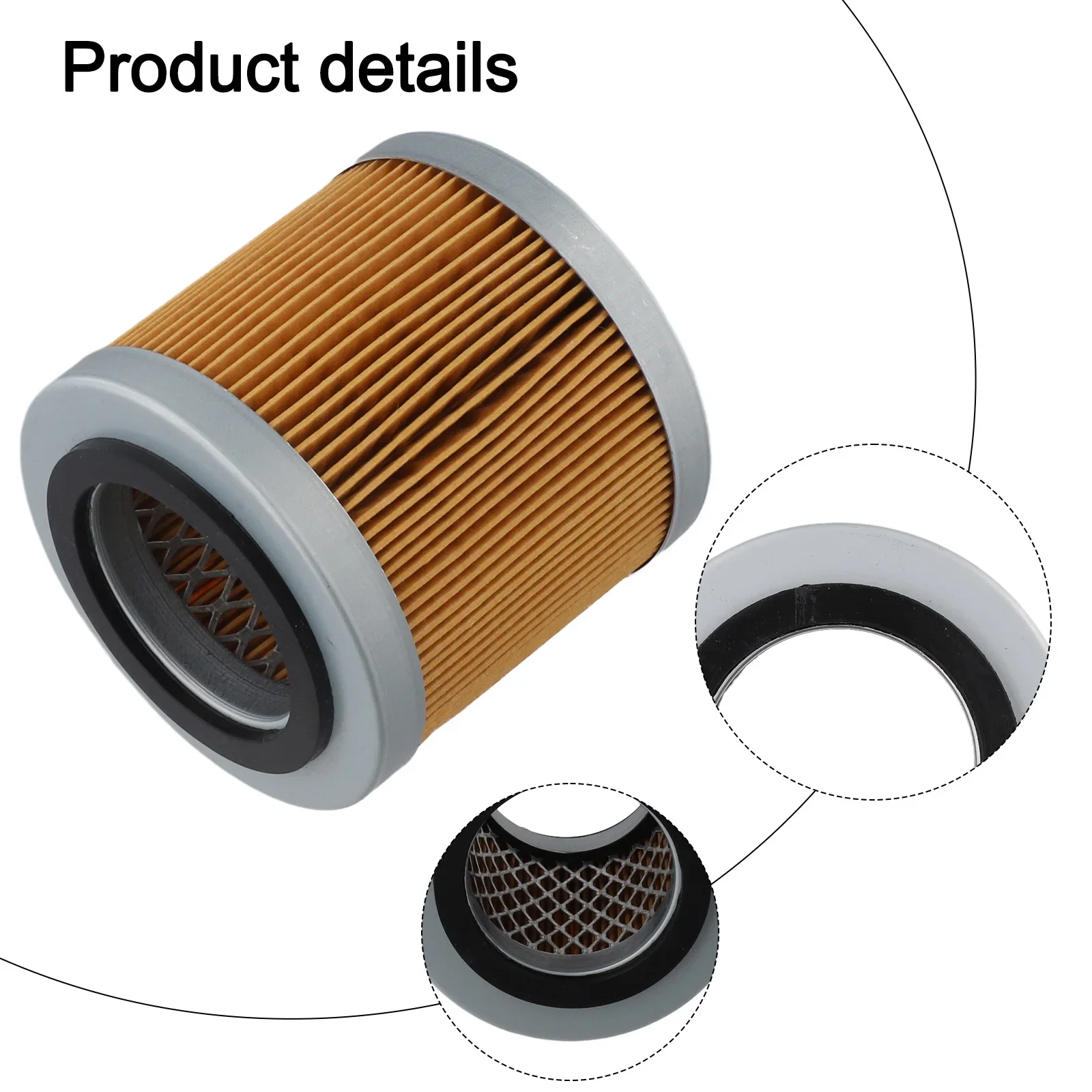 Accurate Fitment Air Filter Cleaner Compressor Maintenance 80x46mm Air Filter Cleaner Tool Compact Dimensions 80x46mm