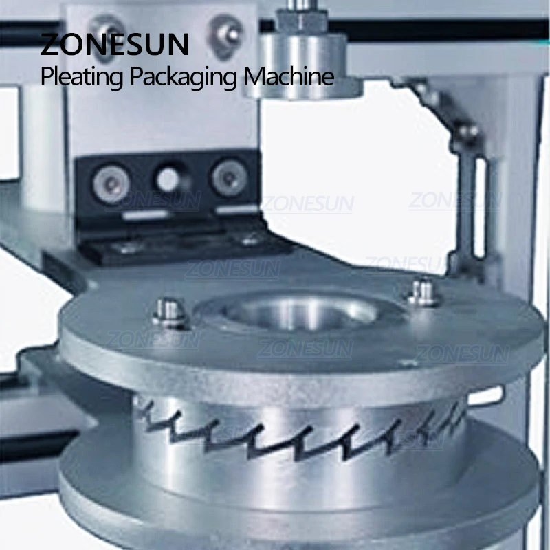 

ZONESUN ZS-PK940 Customizable Round Soap Pleating Packaging Machine Manual Hotel Soap Dessert Food Wrapping Machine