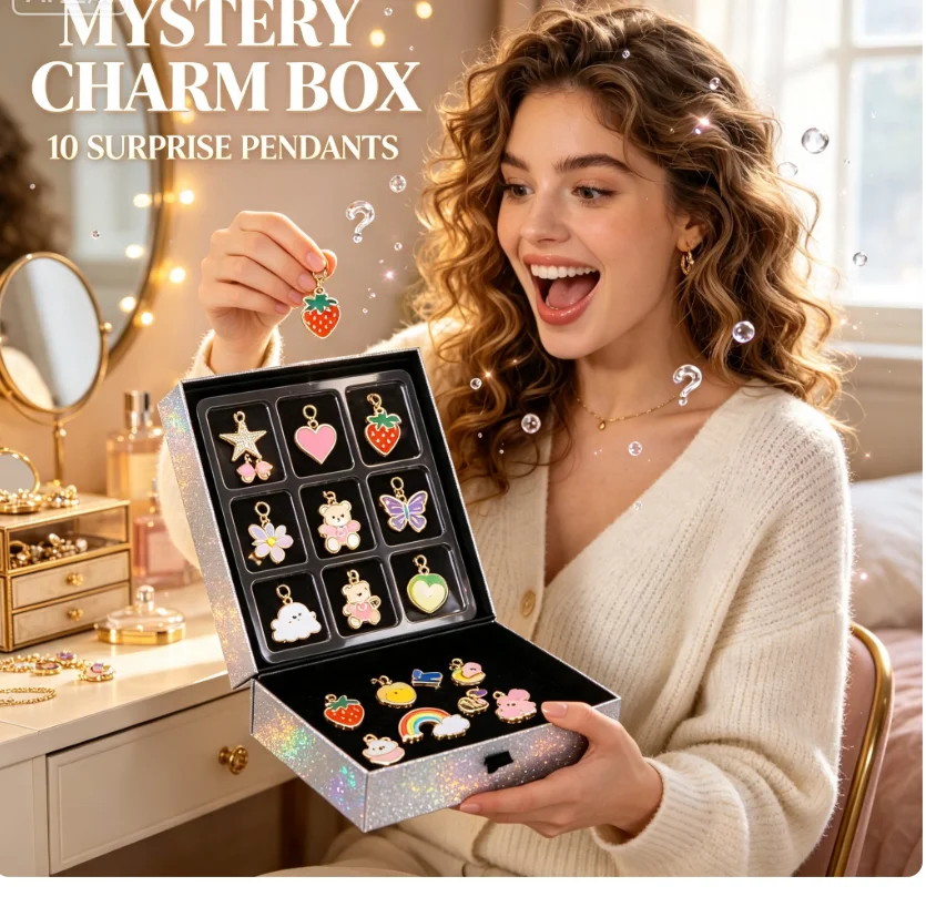 Mixed Assorted Alloy Enamel Cute Heart Pendants Charms Ocean Flower Alloy Oil Drop DIY Earrings Bracelet Jewelry Accessories New view 4