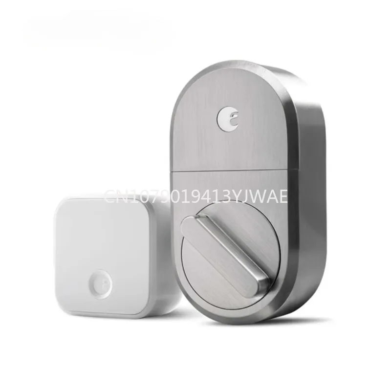 

August SmartLock + Connect Smart Door Lock Google home Stainless Steel Alexa Voice Lock