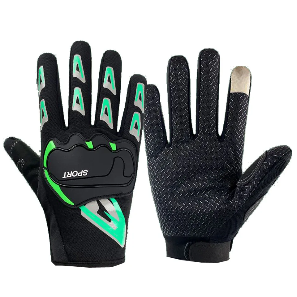 

Polyester Breathable Motorcycle Gloves Summer Men Woman Protective Outdoor Bike Riding Fitness Tactical Non-slip Driving Gloves