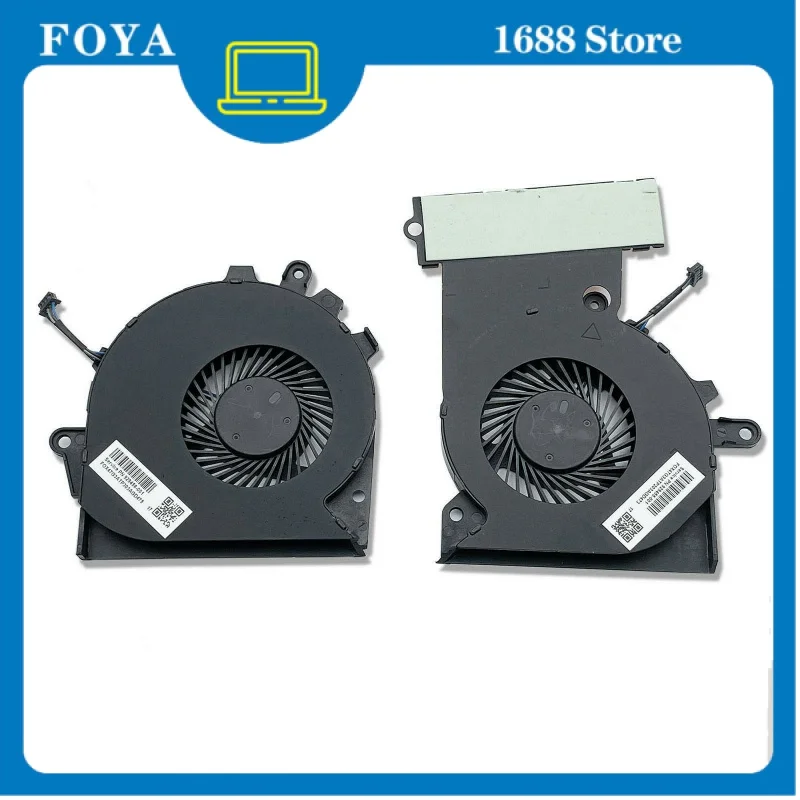 New CPU GPU Cooling Fan Set For HP Omen 15-CE 17-AN 17-AN013TX 17-AN012DX 929455- 929456-001 TPN-Q194