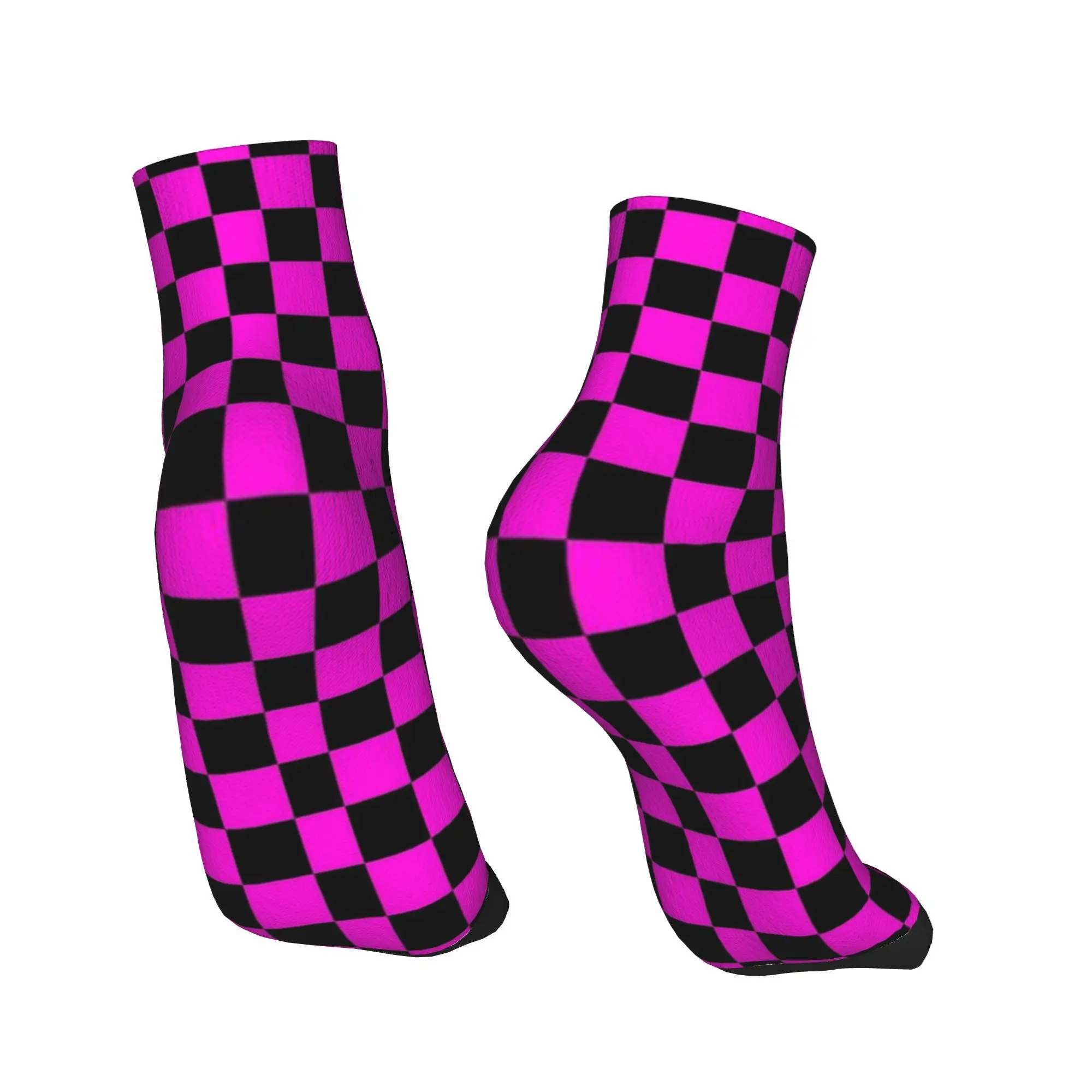 All Seasons Missing Texture Socks Harajuku Sweat Absorbing Crew Socks Hip Hop Stockings for Men Women Christmas Gifts