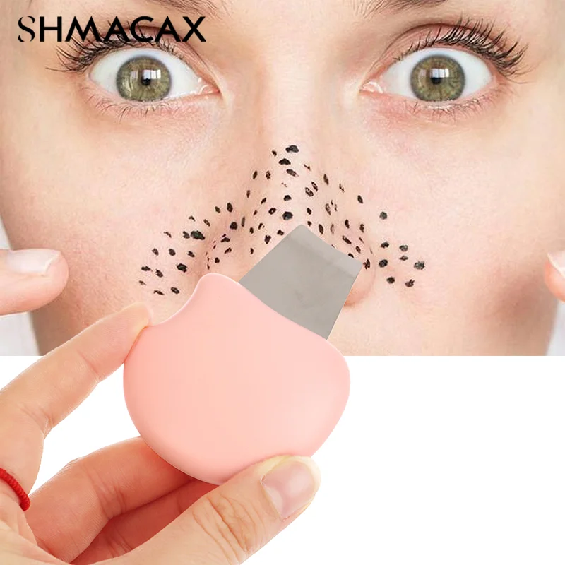 Mini Manual Pore Cleaning Shovel Remove Blackheads And Pimples Facial Cleansing Lifting Tightening Tool Nose Blackheads Cleaner