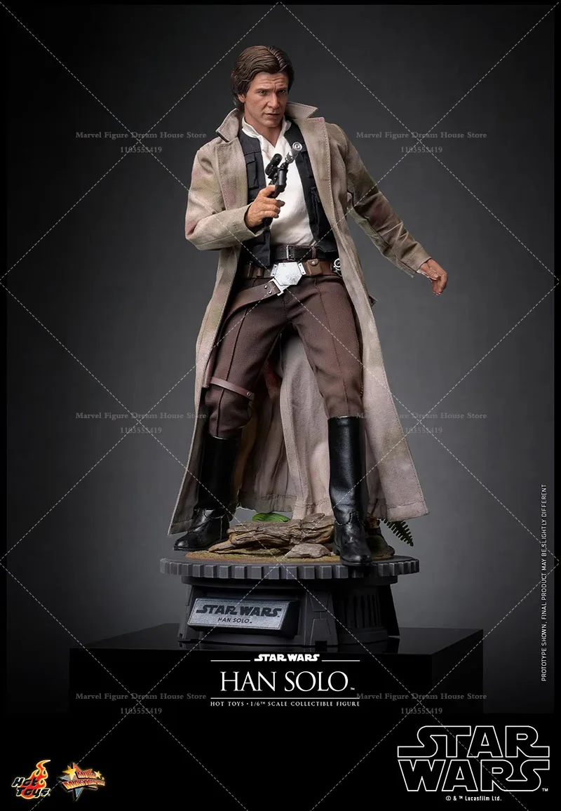 متوفر في المخزون HOTTOYS HT MMS740 1/6 مقياس حرب النجوم زعيم المتمردين التحالف هان سولو 12 بوصة مجموعة كاملة ألعاب الجندي الذكور #4