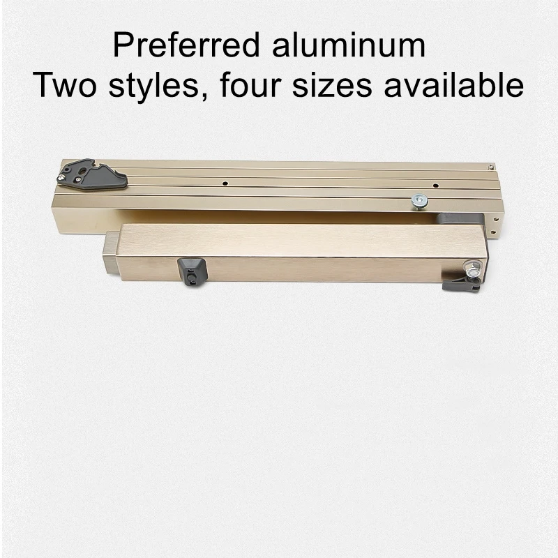 Hidden Folding Table Rail Aluminum Cabinet Drawer Expandable Dining Table Slide Rail Push Folding Hardware Accessories