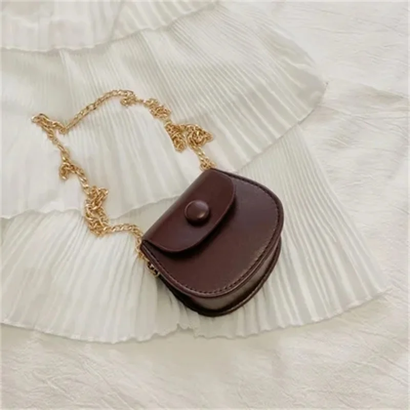 Monedero de moda para niñas pequeñas, bolso de dinero para niños, Mini bolso de hombro encantador para mamá y bebé, mismo bolso