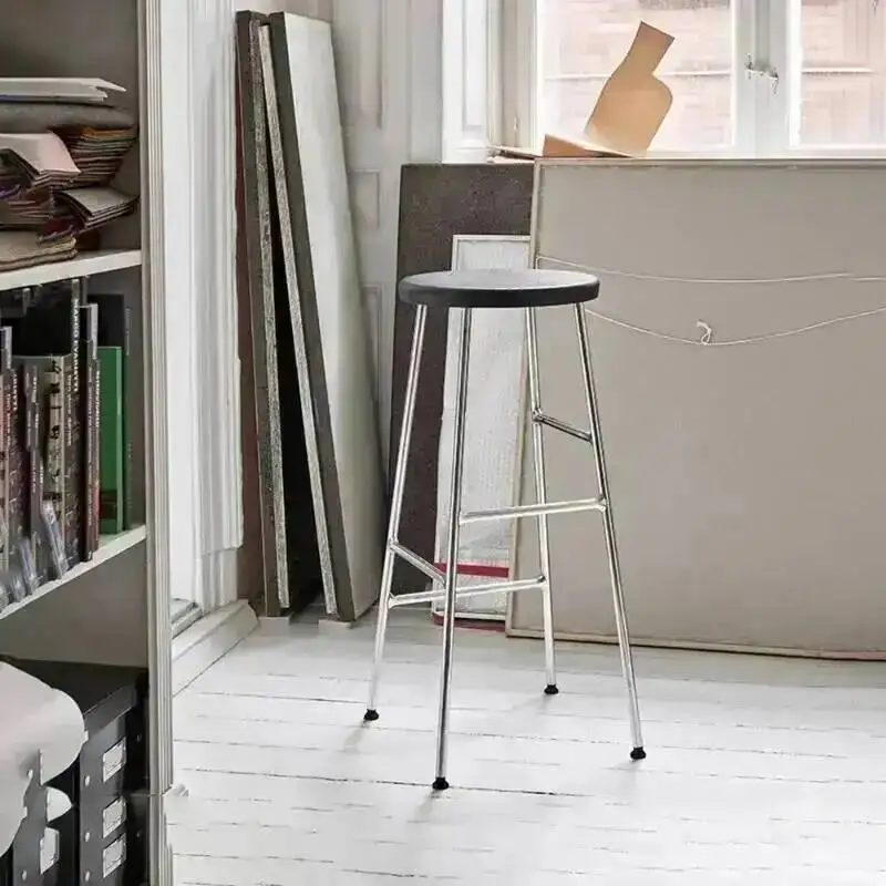 Silla de Bar de estilo nórdico moderno, cómoda, de diseño único, para sala de estar, cocina, Banqueta Alta Para Cozinha, muebles