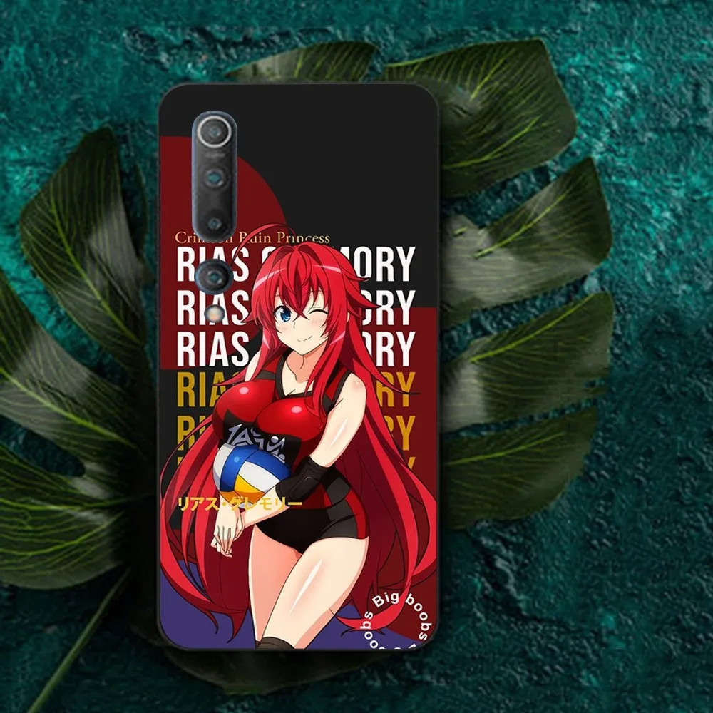 Rias Gremory Phone Case For Redmi Note 4 X 5 A 6 7 8 T 9 9S 10 11 11S 11Epro Poco M3 pro