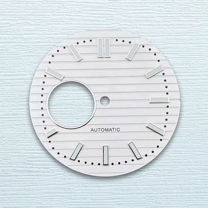 قرص NH38 قرص مجوف أخضر قوي مضيء NH35 يناسب حرفيًا قرص 30.5 مم #4