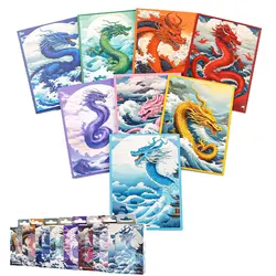 64PCS Matte Card Sleeves Anime Outer Board Game Trading Cards Protector MTG TCG PKM Shield Card Cover Standard Size 67x92mm