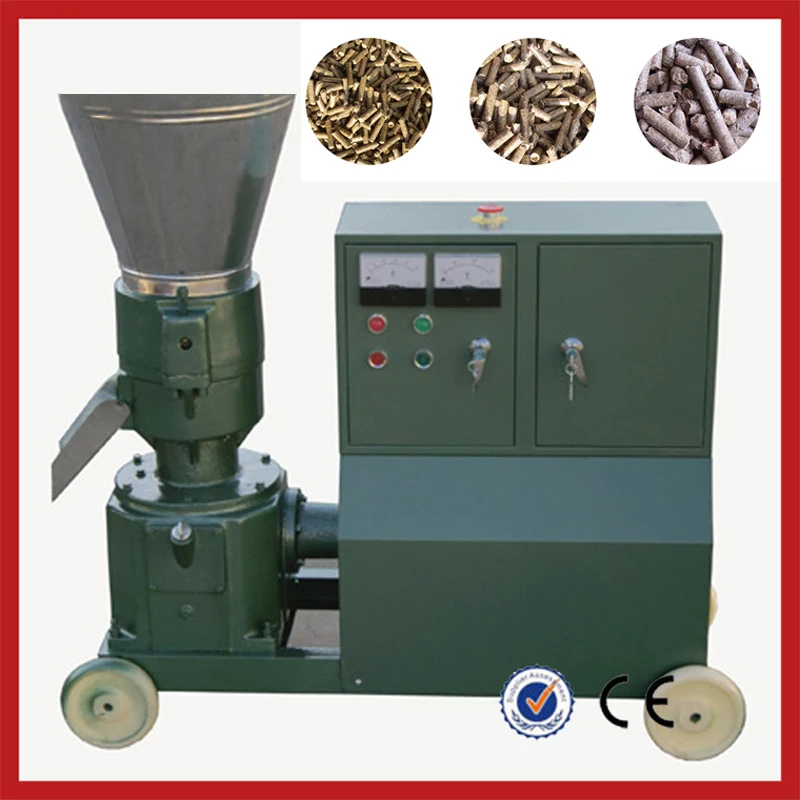 

KL200C 7.5KW Pellet Mill Feed Wood Pellet Mill Machine Pelletpress 200-300kg/h Feed Pellet Forming Machine Pelletizing Machine