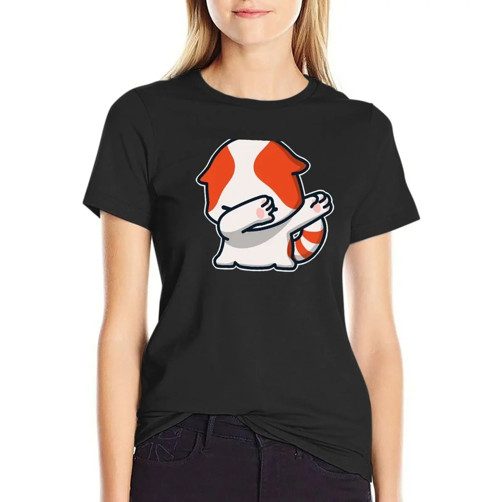 

:marseydab: T-Shirt blacks kawaii clothes female funny ariat shirts for Women