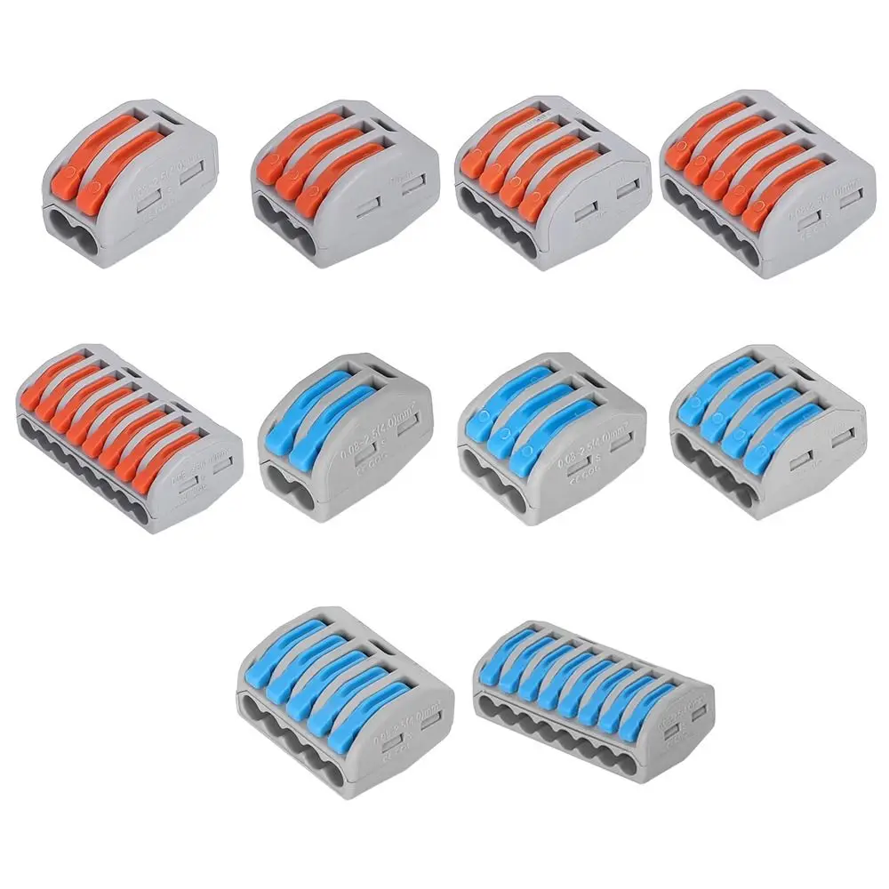 Wire Connector Quick Splitter Mini Splicing Universal Conductor Wiring Cable Terminal Block Electrical Connectors