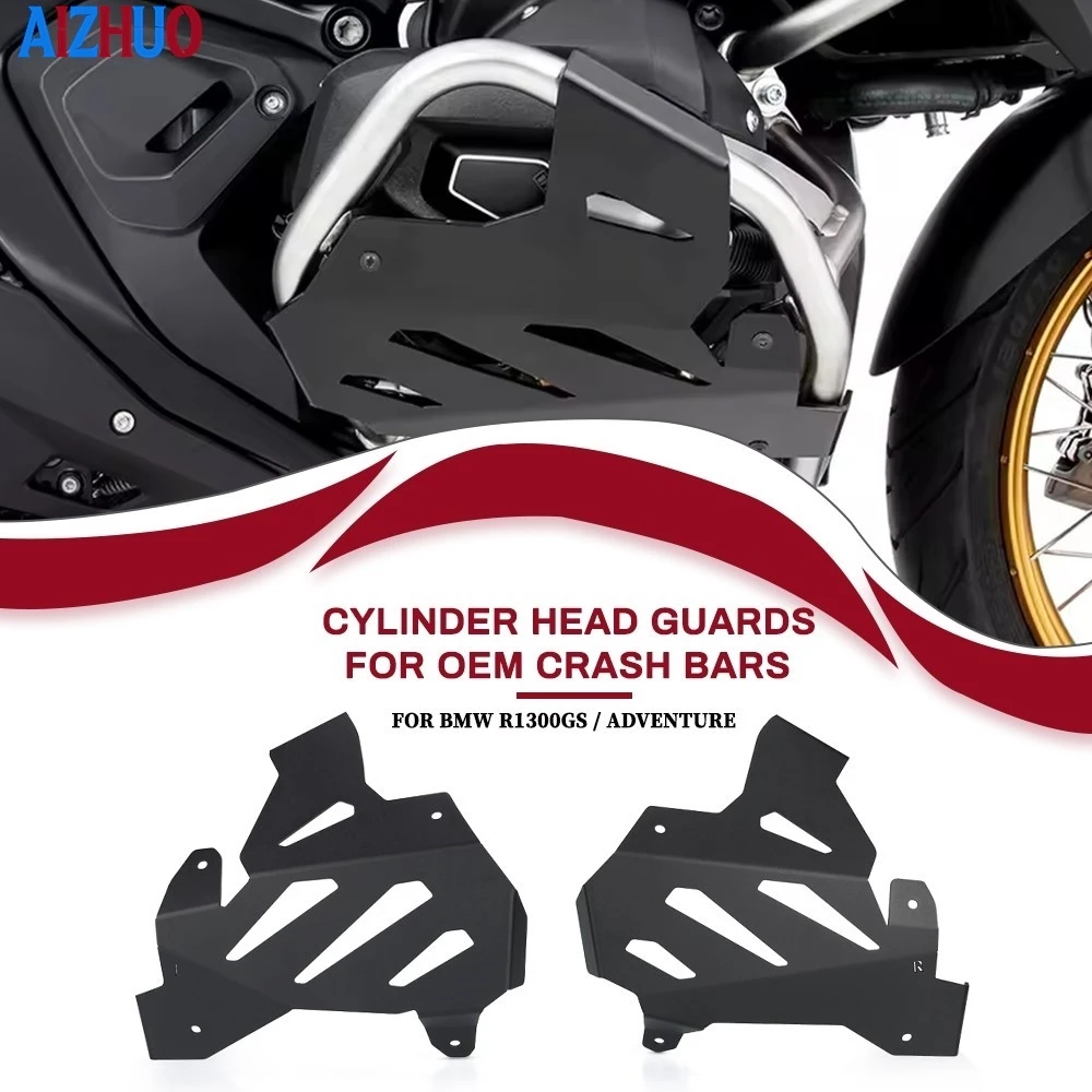 

Engine Guard Cylinder Head Protection Guards For BMW R1300GS Adventure R1300 GS 2024 2025 2026 2027 Crash Bar Decorative Cover