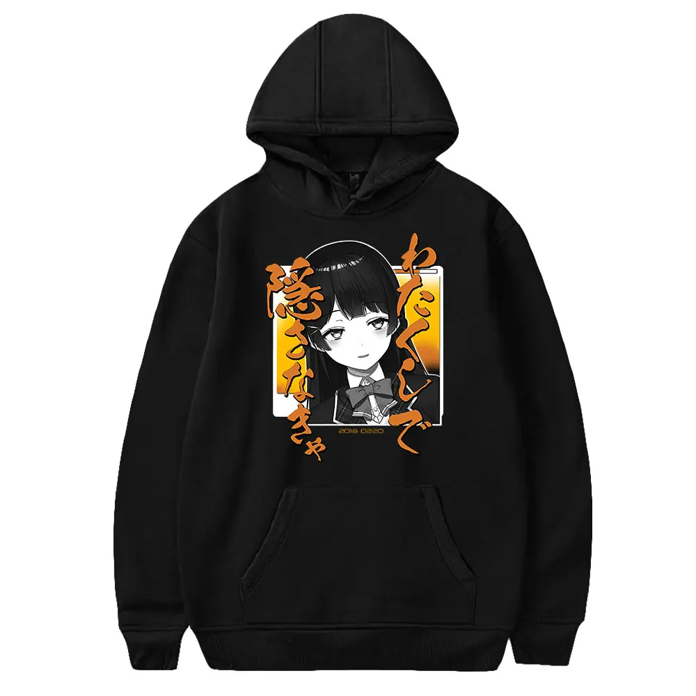 

2026 Anime Tsukino Mito VTuber Hoodie Long Sleeve Women Men Sweatshirt Harajuku Streetwear New Japan Manga Unisex Clothes