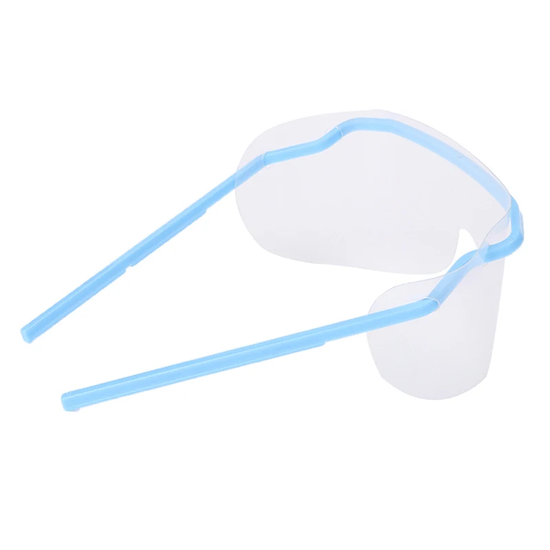 5pcs/Set Dental Disposable Safety Glasses Protective Eye Shield Goggles Lab Med Disposable Glasses Goggles