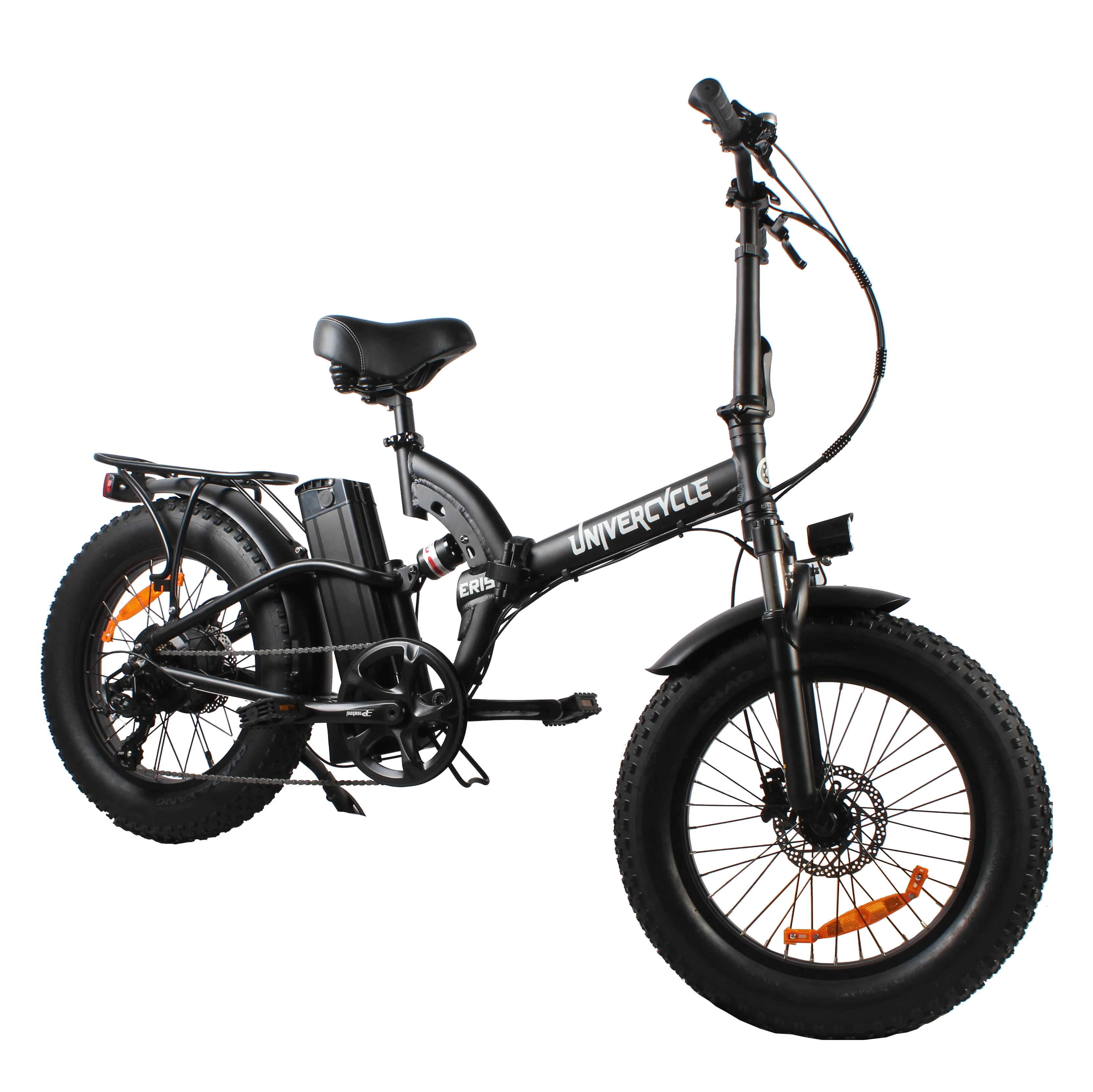 Bicicleta Eléctrica UNIVERCYCLE B4 para Adultos, Motor de 350W, Batería de 48V13Ah, Plegable, Neumáticos Gruesos de 20 Pulgadas, Todoterreno