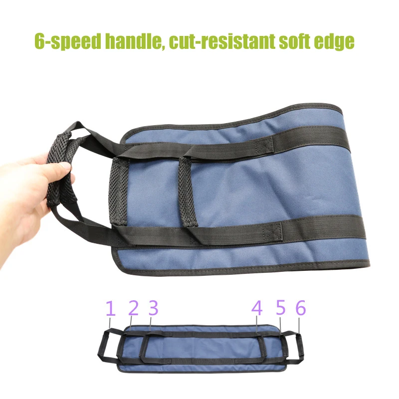 

Bedridden Elderly Multifunctional Transfer Assist Belt Hemiplegia Patient Six-speed Moving Pad With Soft Edge Nursing Supplies