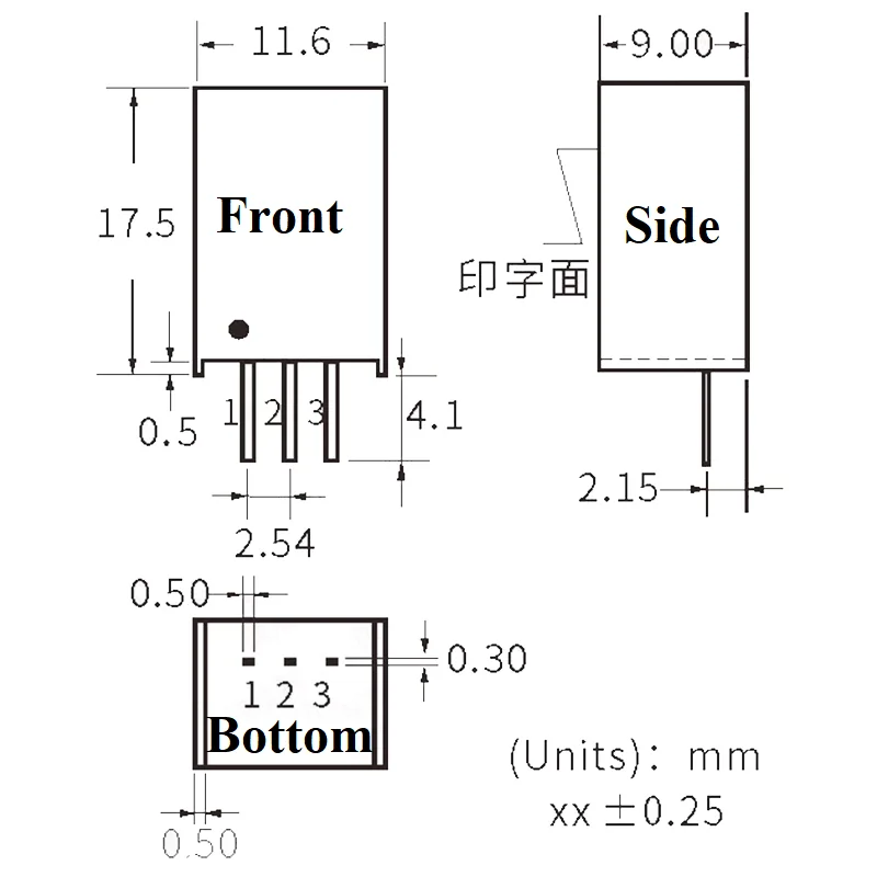 Hi-Link New DC Converter K7805-1000R3 K7803-1000R3 K7812-1000R3 24V Input 1A Non-Isolated Power Supply Module K7824-1000R3