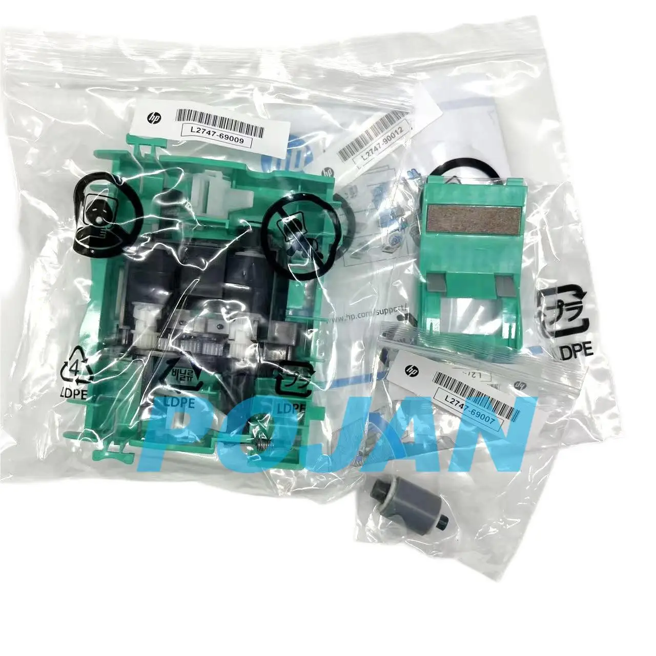 Imagem -02 - Kit de Substituição do Rolo Apto para Scanner H-p Scanjet Pro 2500 f1 L274760001 Adf Genuíno