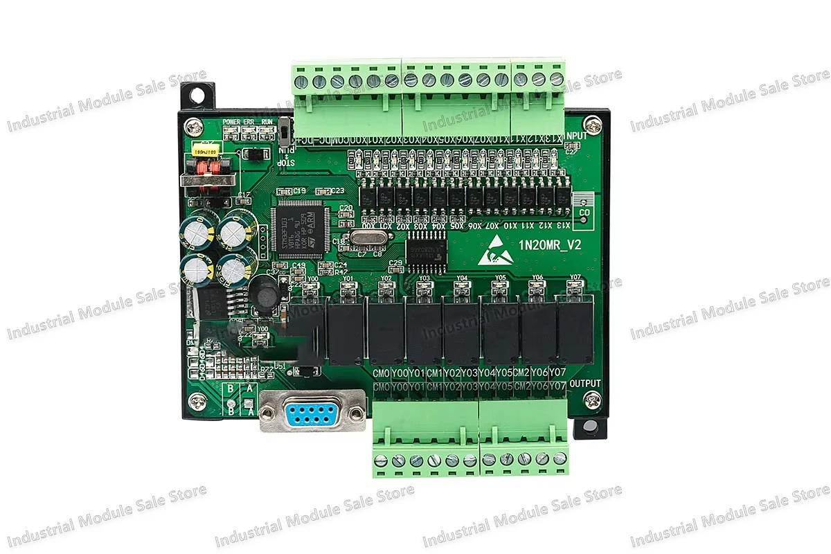 FX1N 20MR domestic PLC industrial control board programmable controller online monitoring high-speed output 485