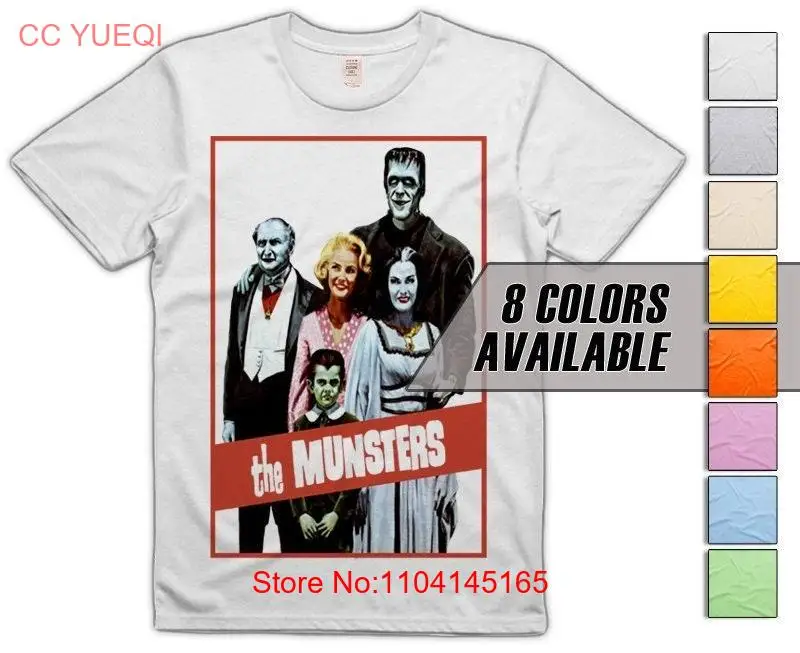 The Munsters V11 Men's T Shirt all sizes S 5XL 8 Colors available long or short sleeves