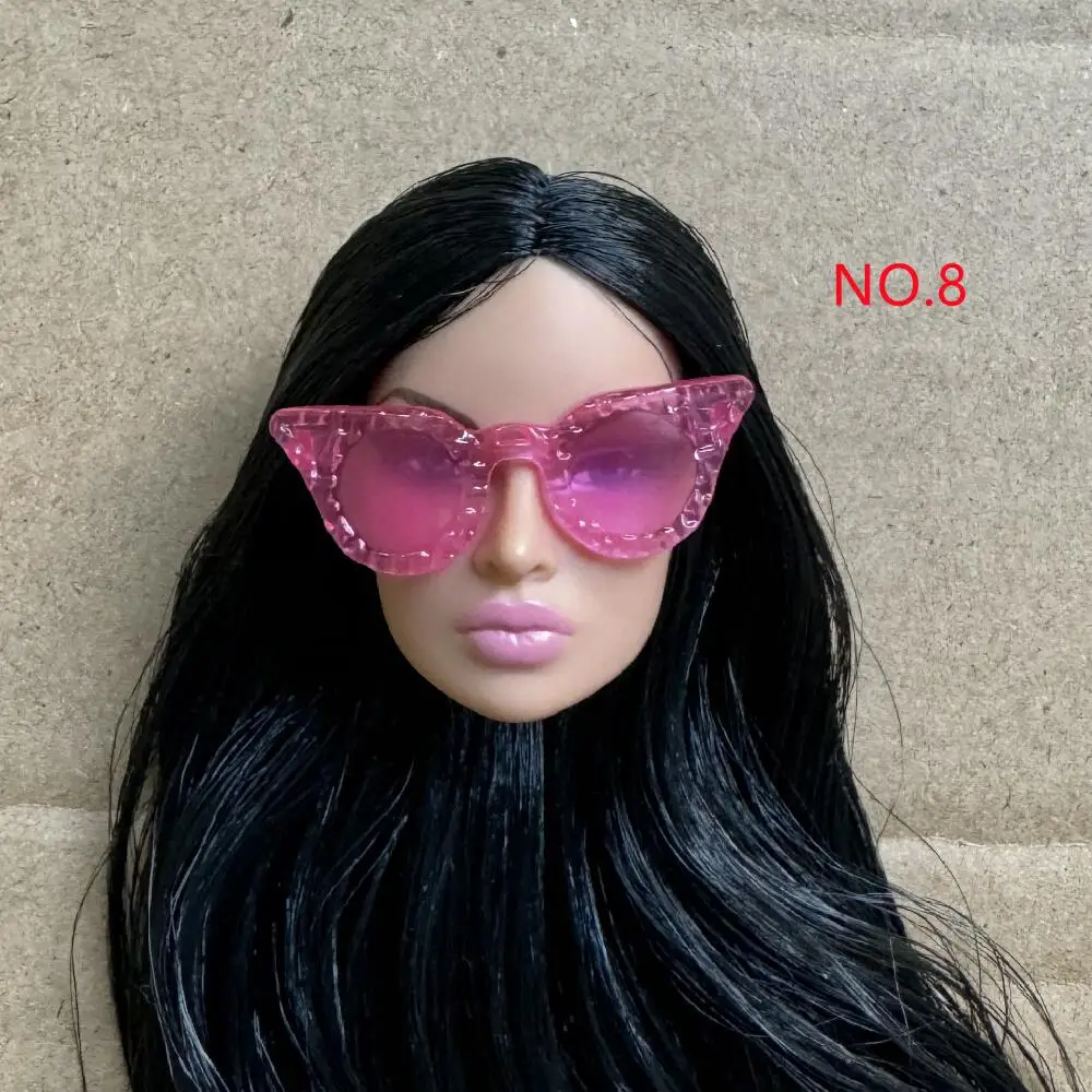 Original Puppe Gläser Sonnenbrille Verschiedene Stile Mode Multi-farbe Zubehör Für 1/6 PP/FR BJD DIY Puppe Dekore – Detail 6