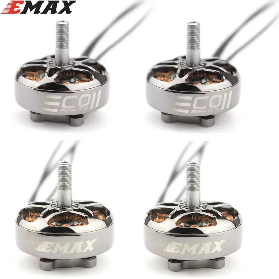 1/4PCS EMAX ECOII Series eco ii 2807 Brushless Motor 6S 1300KV 5S 1500KV 4S 1700KV 7inch Motor For RC FPV Racing Drone DIY Parts