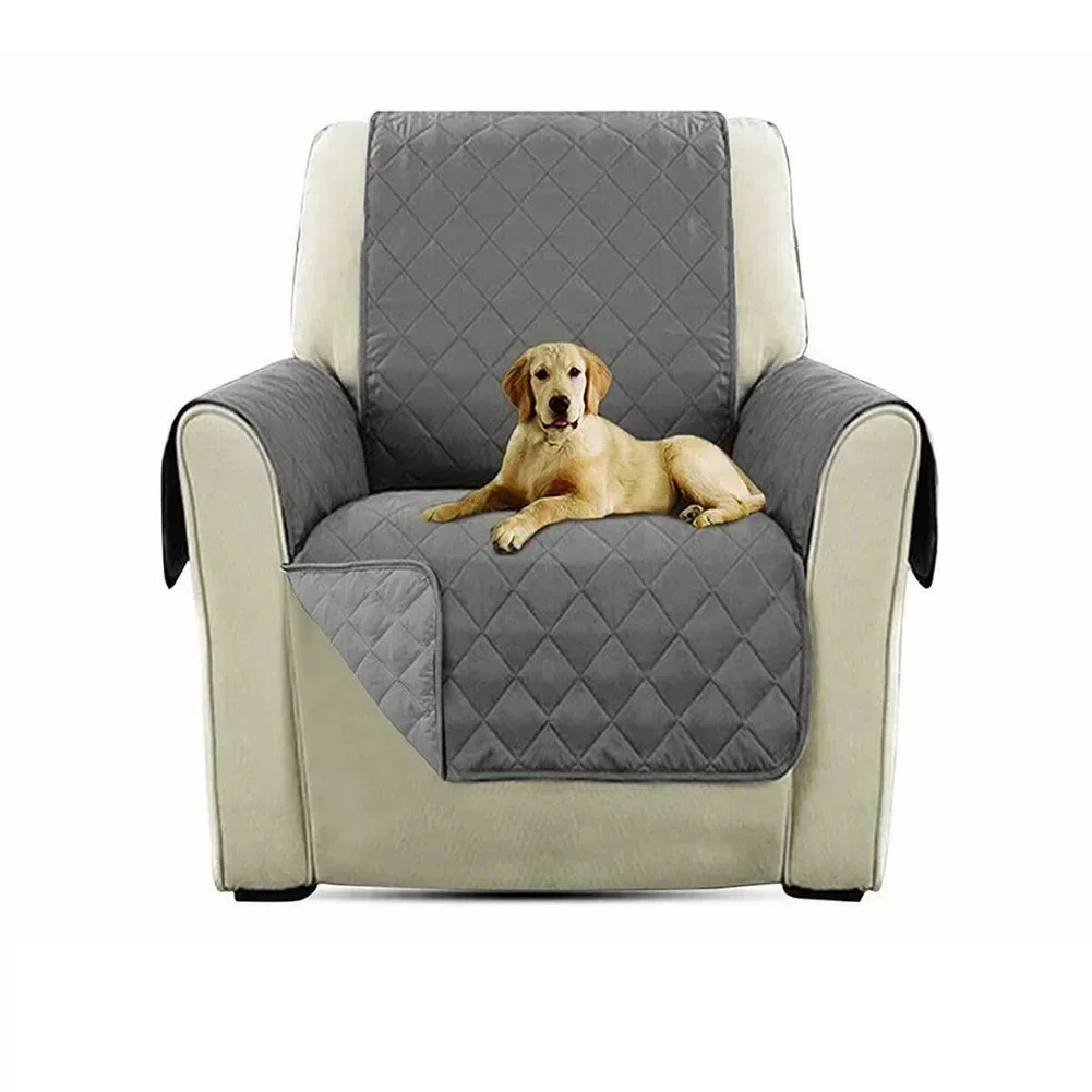 Waterproof Sofa Cover Anti-wear Couch Cover For Dog Pet Kids Recliner Armchair Furniture Slipcovers 1/2/3 Seater Protect Cover