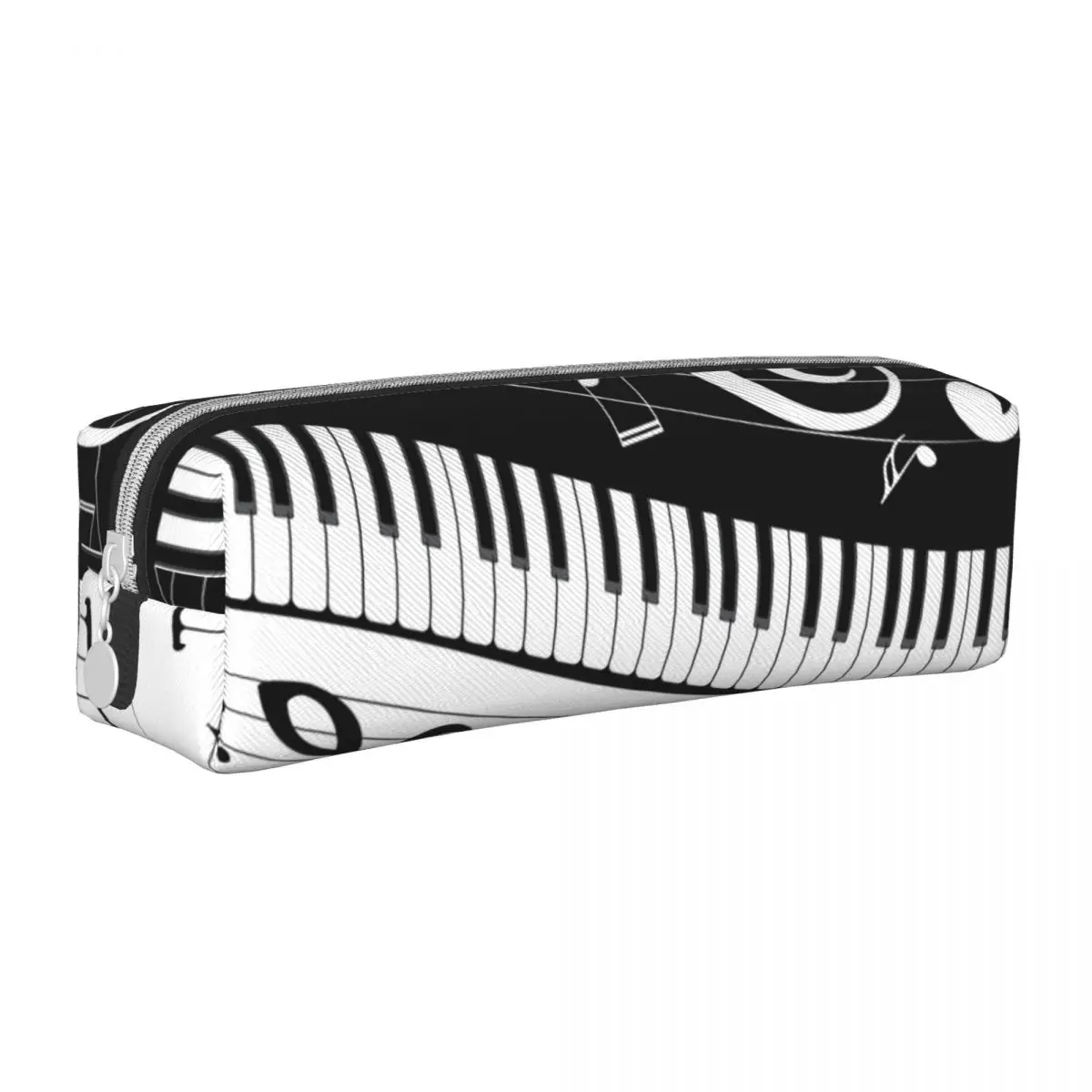 

Minimalistic Piano Keys Pencil Cases Music Notes Pencil Pouch Pen Holder for Girl Boy Bags School Supplies Cosmetic Stationery