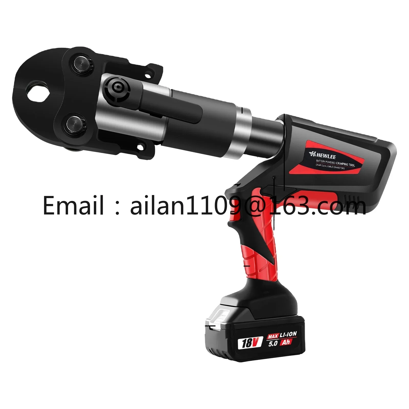 Stainless Steel Electric Rechargeable Hydraulic Crimping Tool Kit 1/2