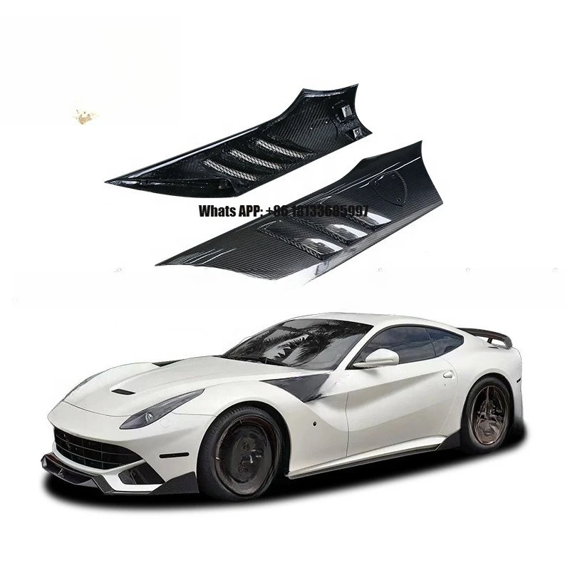 

Вентиляционные накладки на крылья из карбона в стиле ONYX для Ferrari F12 Berlinetta