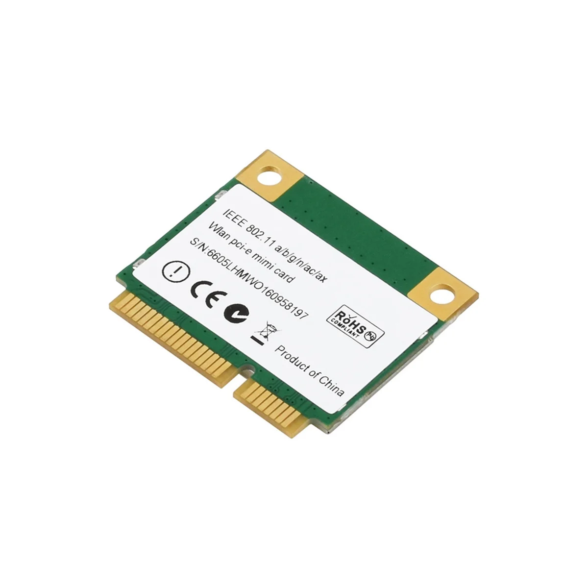 A49T WiFi 6E AX210HMW Mini PCI-E Сетевая карта Wi-Fi Bluetooth 5.3 для карты AX210 Беспроводной адаптер Wi-Fi для настольного ноутбука