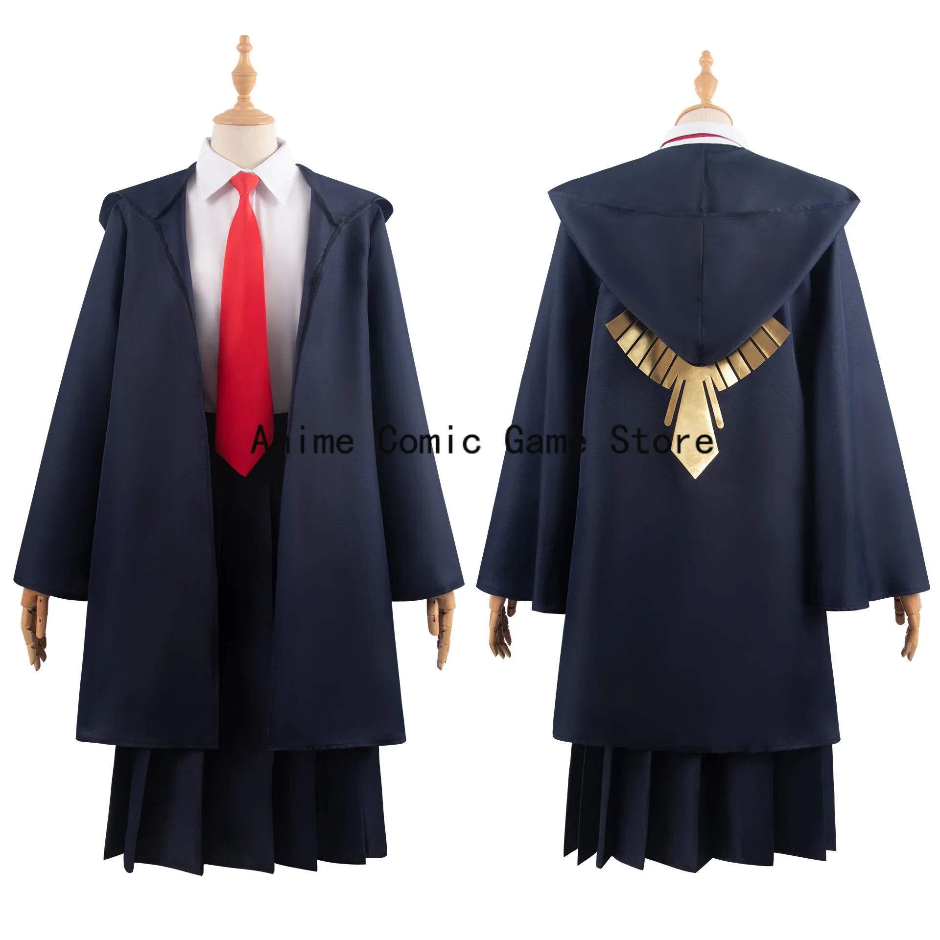 In Stcok XS-XXXL Mashle Magic and Muscles Cosplay Mash Burnedead Lemon Irvine Cosplay School Magic Robe Halloween Party Costume