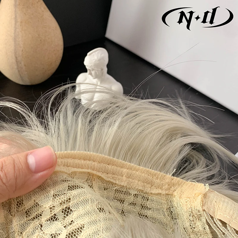 ND Toge Inumaki Parrucche Cosplay Parrucchino Jujutsu Kaisen Anime Parrucche Cosplay per Comic Con Coser Costume Party Resistente al calore