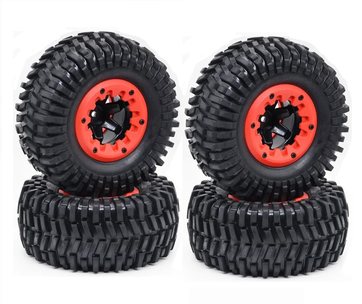 1:10 RC Remote Control Model Cars Short-course Truck Tire Off-road vehicle Buggy Tires Wheel Wheels Huanqi 727 REMO Parts