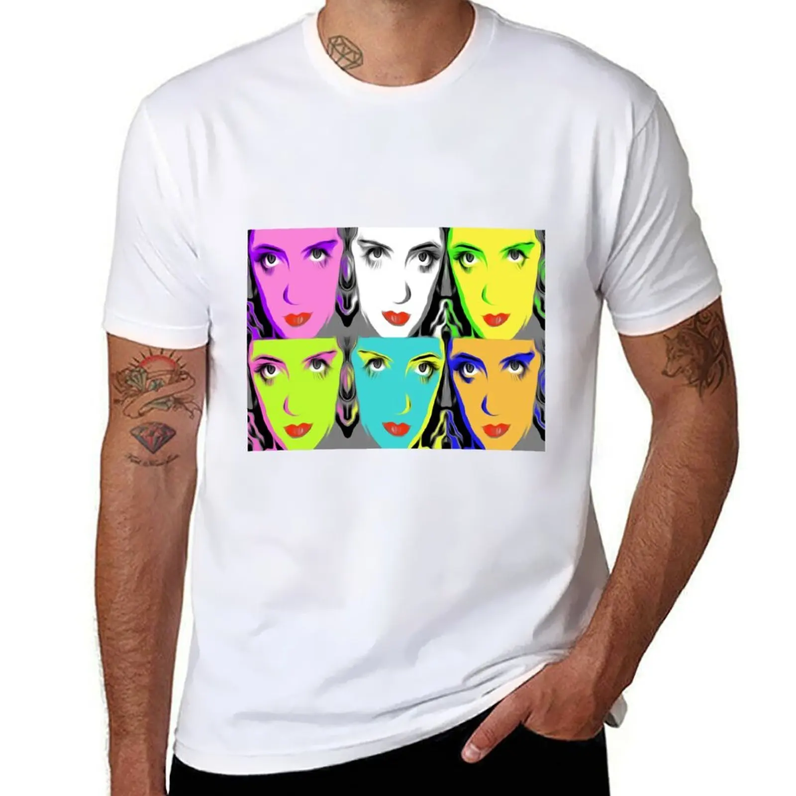 

Bette Davis T-Shirt man tshirt t shirt men 100% cotton luxury brand T-Shirt