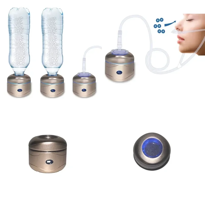 Mini Water Generator for Water Bottles Portable Inhalation Device with OLED Display and Drinking Water