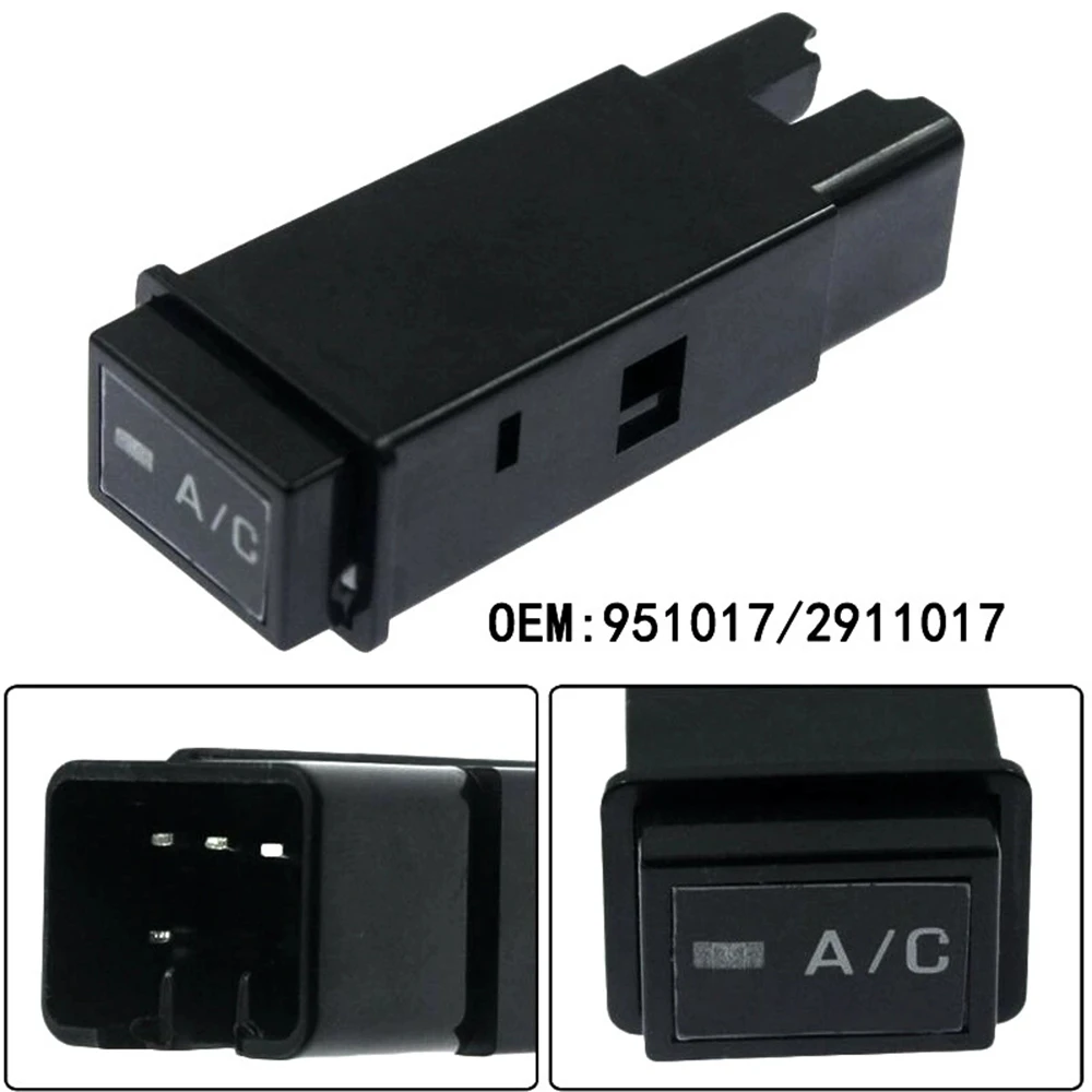 

12V Car A/C System Push Button Switch 951017 2911017 for Toyota Pickup 1989-1995 RAV4 1996-2000 T100 1993-1998 Tacoma 1995-2000