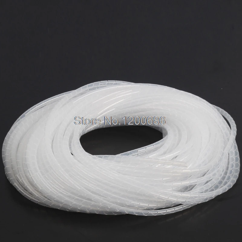 

Spiral Band Banding Wrap Sleeving Tubing Cable Sleeve Wire Protection Spiral cable sleeve OD 4/6/8/10/12/14/16/18MM