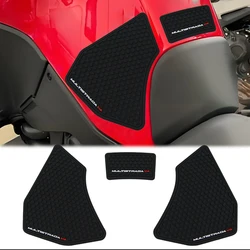 For Ducati Multistrada V4 S V4s 2021 2022 2023- Motorcycle Accessories Tank Pad Rubber Anti-slip Scratch-resistant Protector Sti